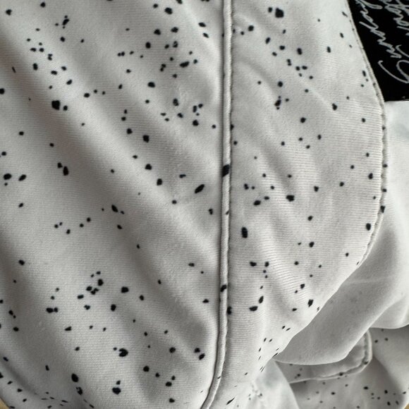 Sunday‎ Swagger Polo Shirt 3XL Short Sleeve White Blue Splatter Golf TP-3407 - Picture 9 of 12